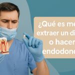 ¿Qué es mejor, extraer un diente o hacer endodoncia